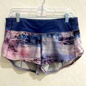 Lululemon Athletica Speed Up Low-Rise Lined Short 2.5" size 6